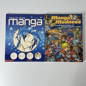 2 Manga‎ Drawing PB Books: How to Draw Manga Katy Coope Manga Madness David Okum
